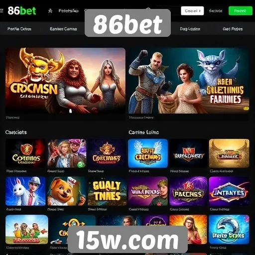 Avaliação das opções de jogos disponíveis no 86bet
