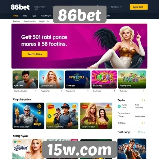 Novas funcionalidades do site 86bet para usuários